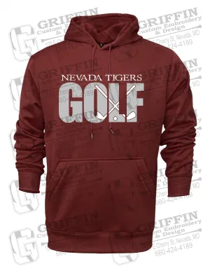 Performance Fleece Hoodie - Golf - Nevada Tigers 23-Y