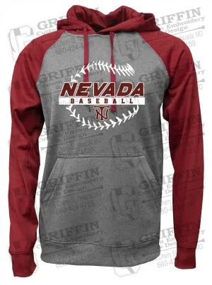 Performance Fleece Raglan Hoodie - Baseball - Nevada Tigers 24-T