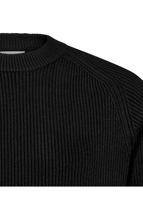 Resteröds Knit Pullover Black