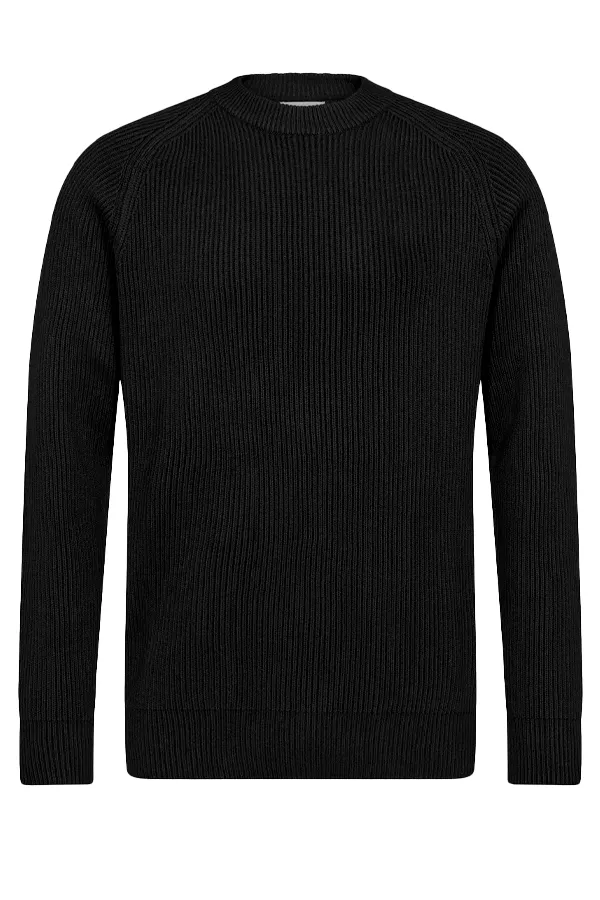 Resteröds Knit Pullover Black