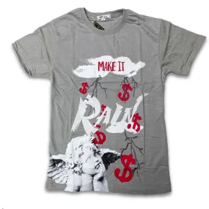 Retro Label Make it Rain Shirt (Retro 4 White Oreo)