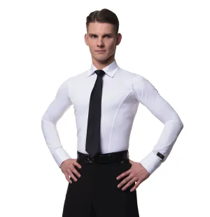 SALE Black or White RS Atelier Special Mens Slim Fit Stretch Body Shirt