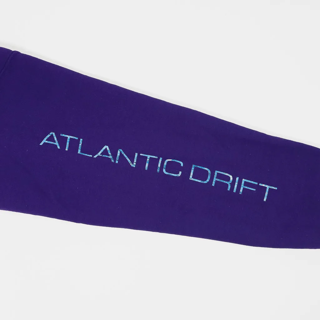 Thrasher Magazine - Atlantic Drift Pullover Hooded Sweatshirt - Purple