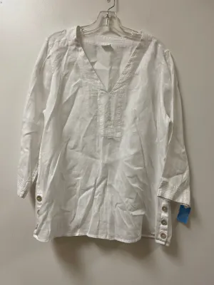 Tunic Long Sleeve By Sigrid Olsen  Size: Xl