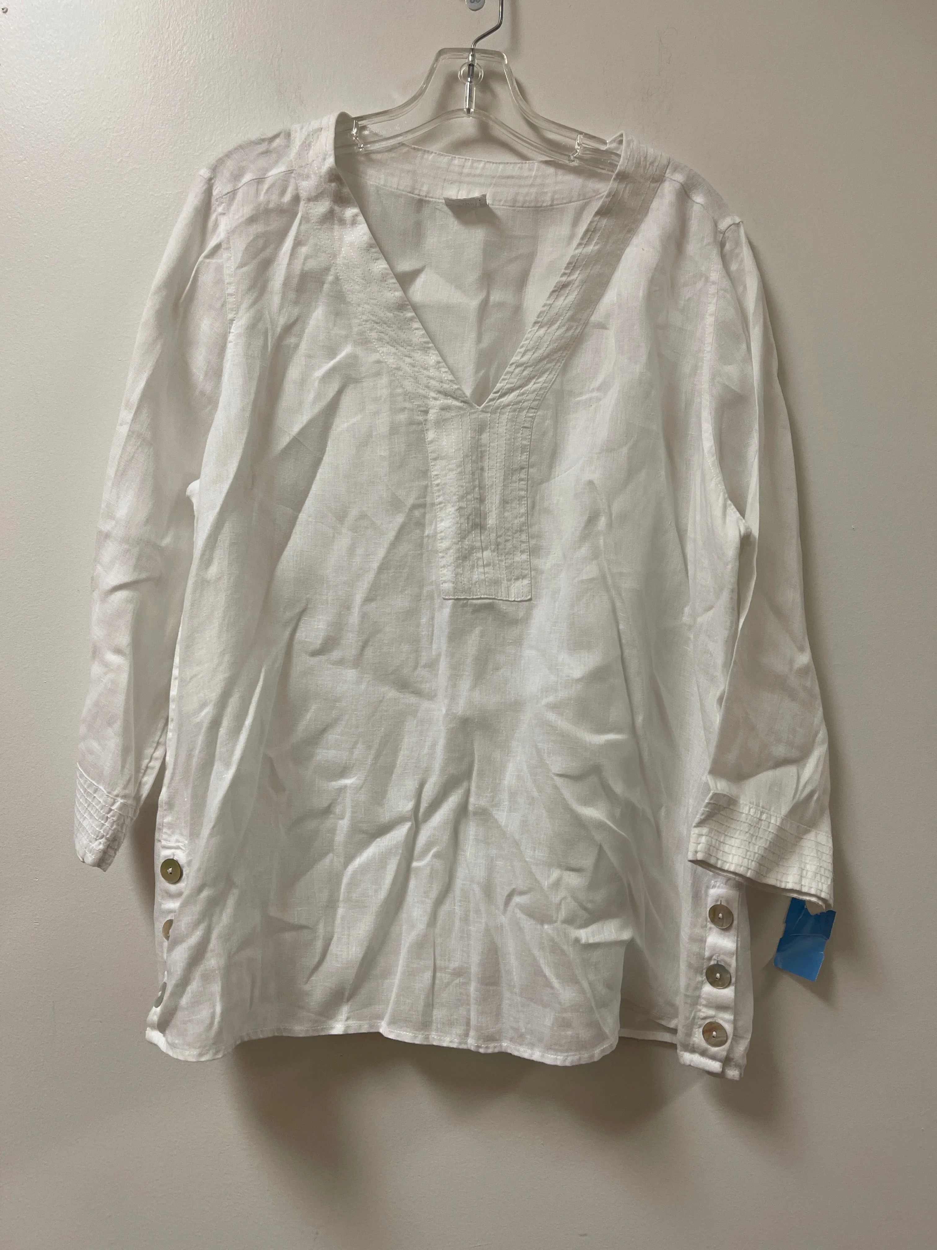 Tunic Long Sleeve By Sigrid Olsen  Size: Xl