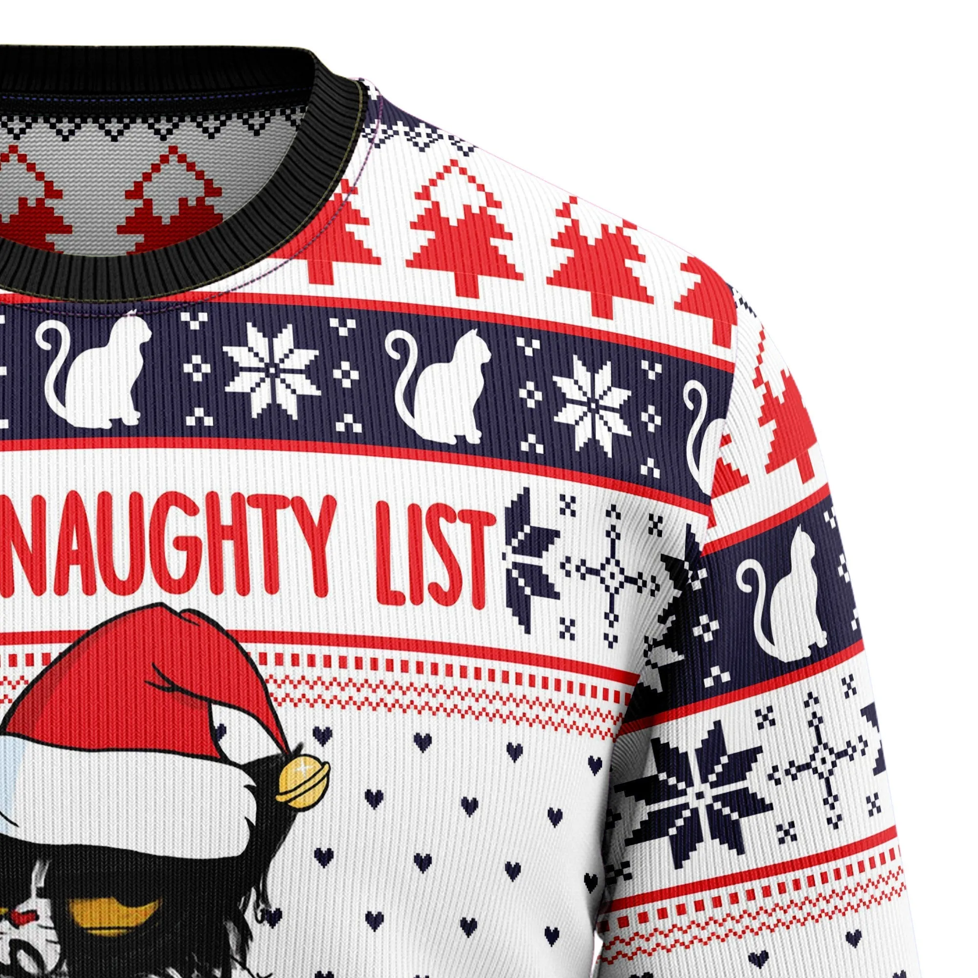 Ugly Christmas Sweater JulesRoche All-Over Print Funny Holiday Wear