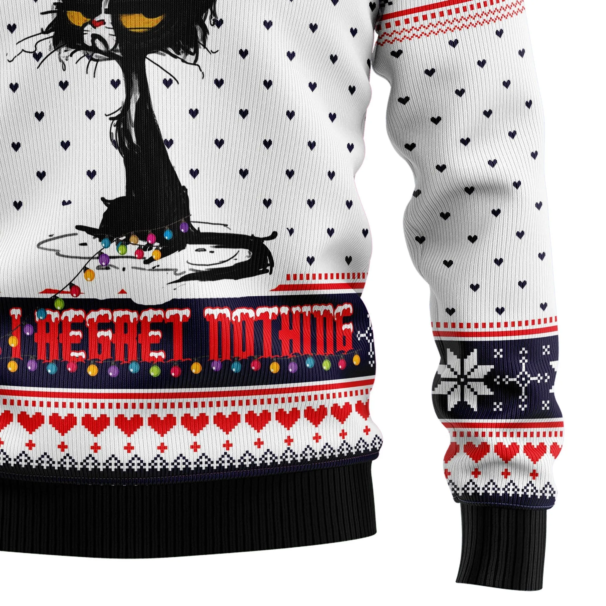 Ugly Christmas Sweater JulesRoche All-Over Print Funny Holiday Wear