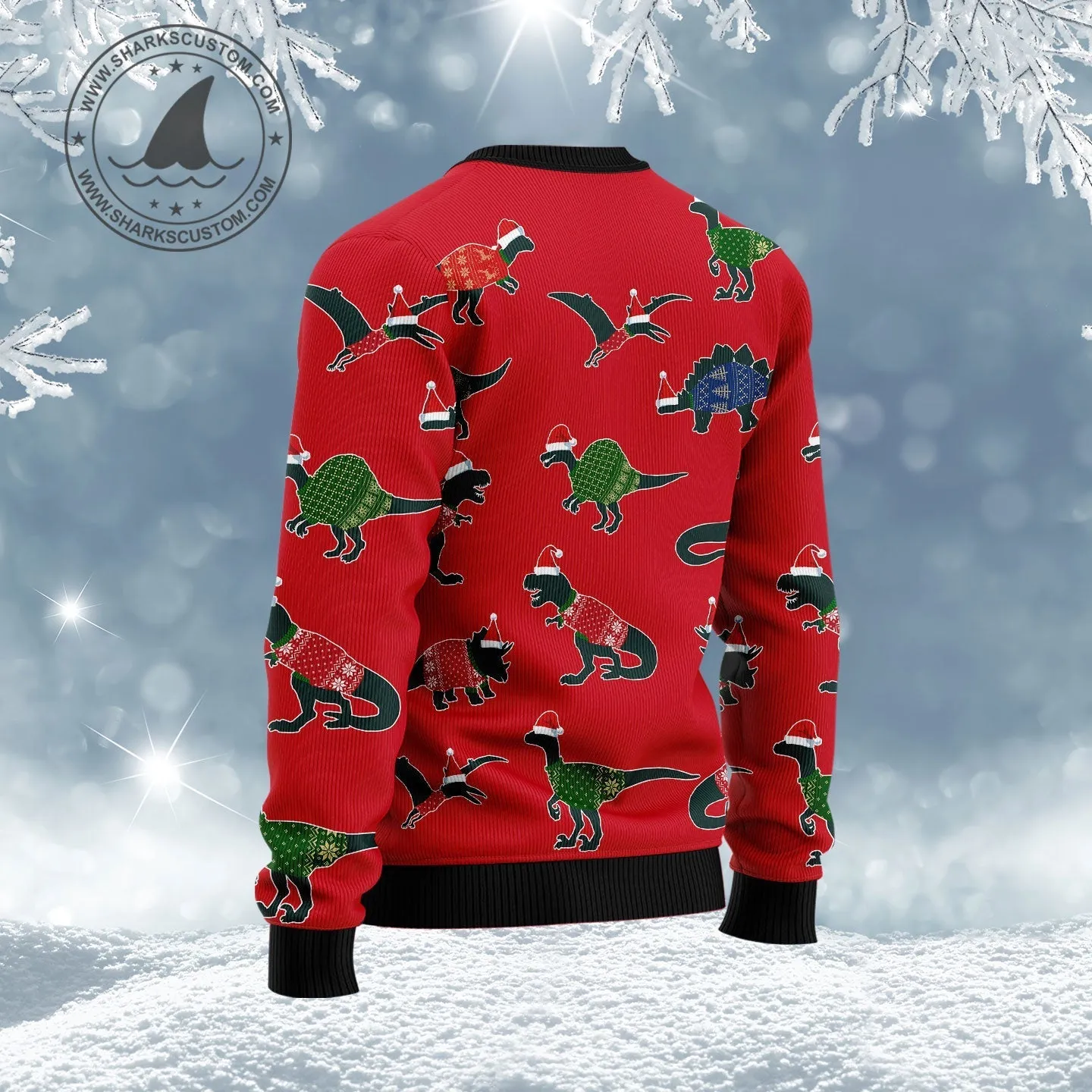 Ugly Christmas Sweater JulesRoche All-Over Print Jumper