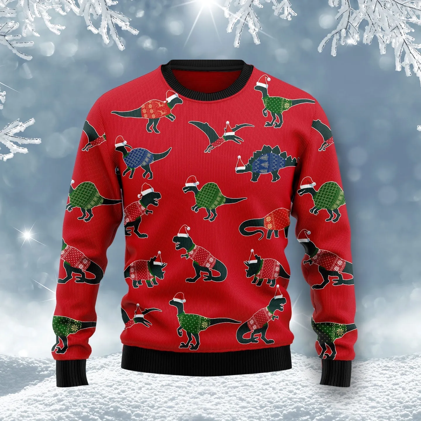 Ugly Christmas Sweater JulesRoche All-Over Print Jumper