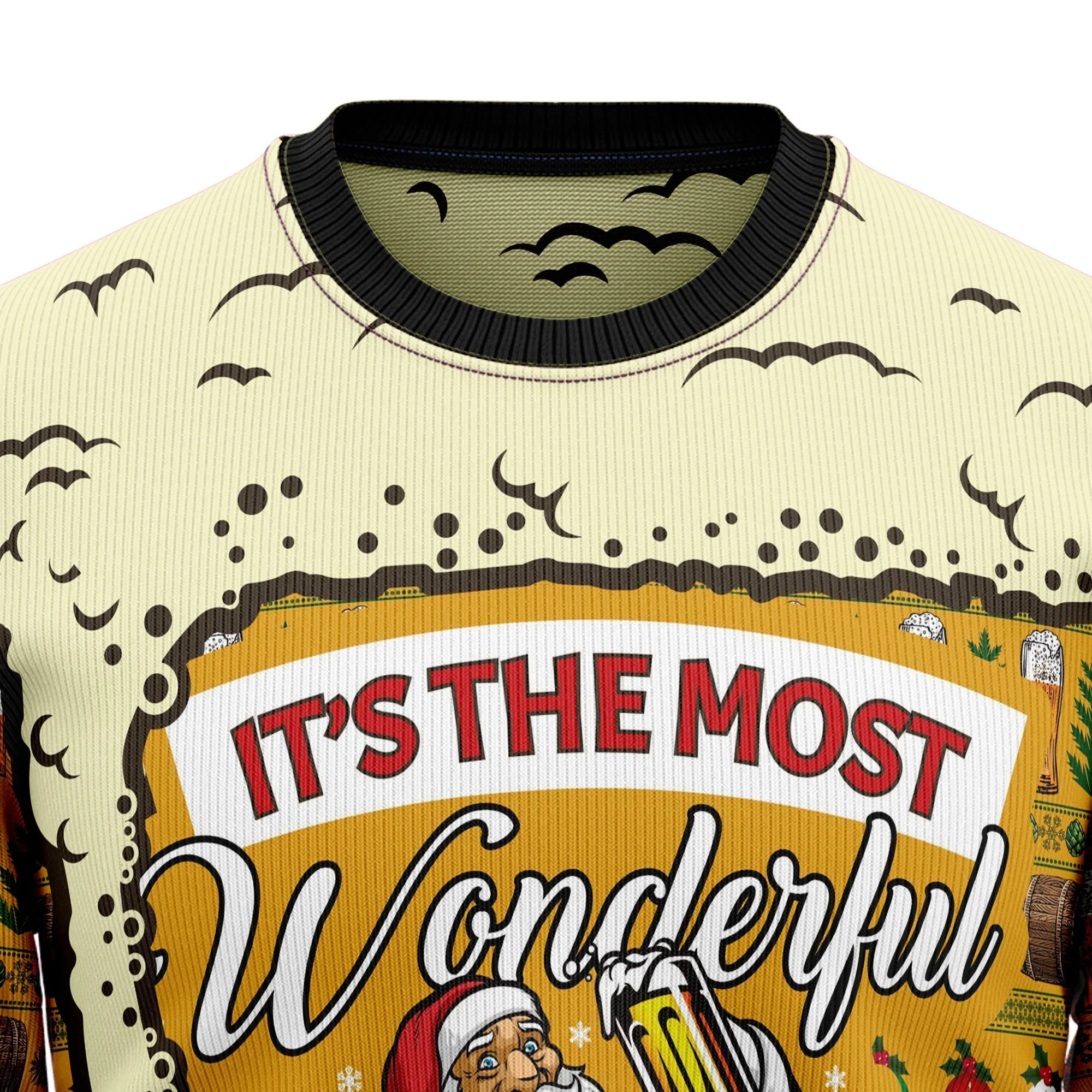 Ugly Christmas Sweater JulesRoche Funny Holiday All-Over Print