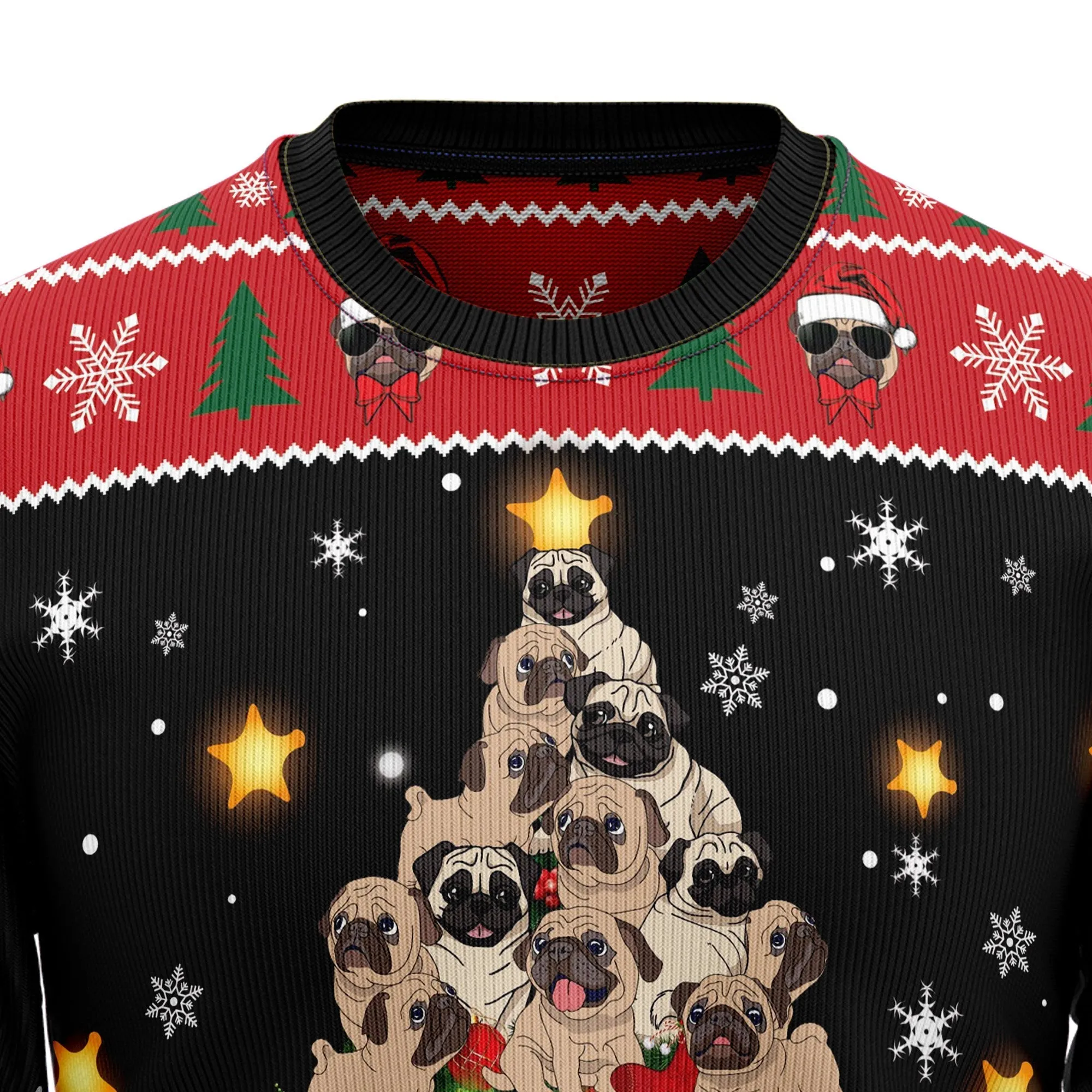 Ugly Christmas Sweater JulesRoche Winter Jumper All-Over-Print