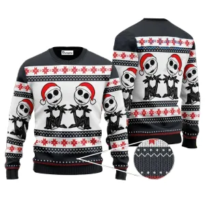 Ugly Sweater JulesRoche All-Over-Print 60% Cotton Blend