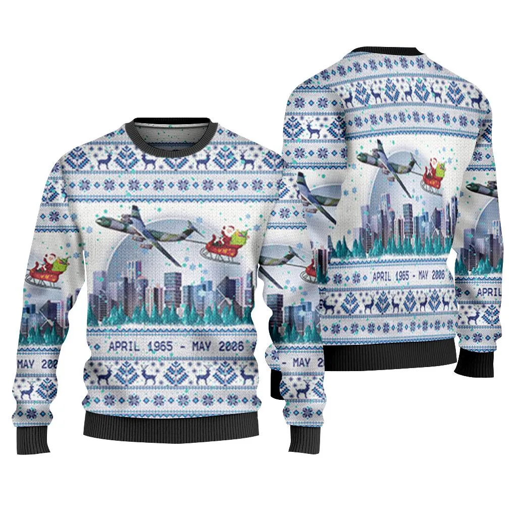 Ugly Sweater JulesRoche All-Over-Print Cotton Acrylic Mix