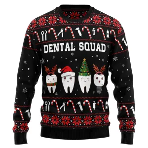 Ugly Sweater JulesRoche All-Over Print Cotton Christmas Pullover