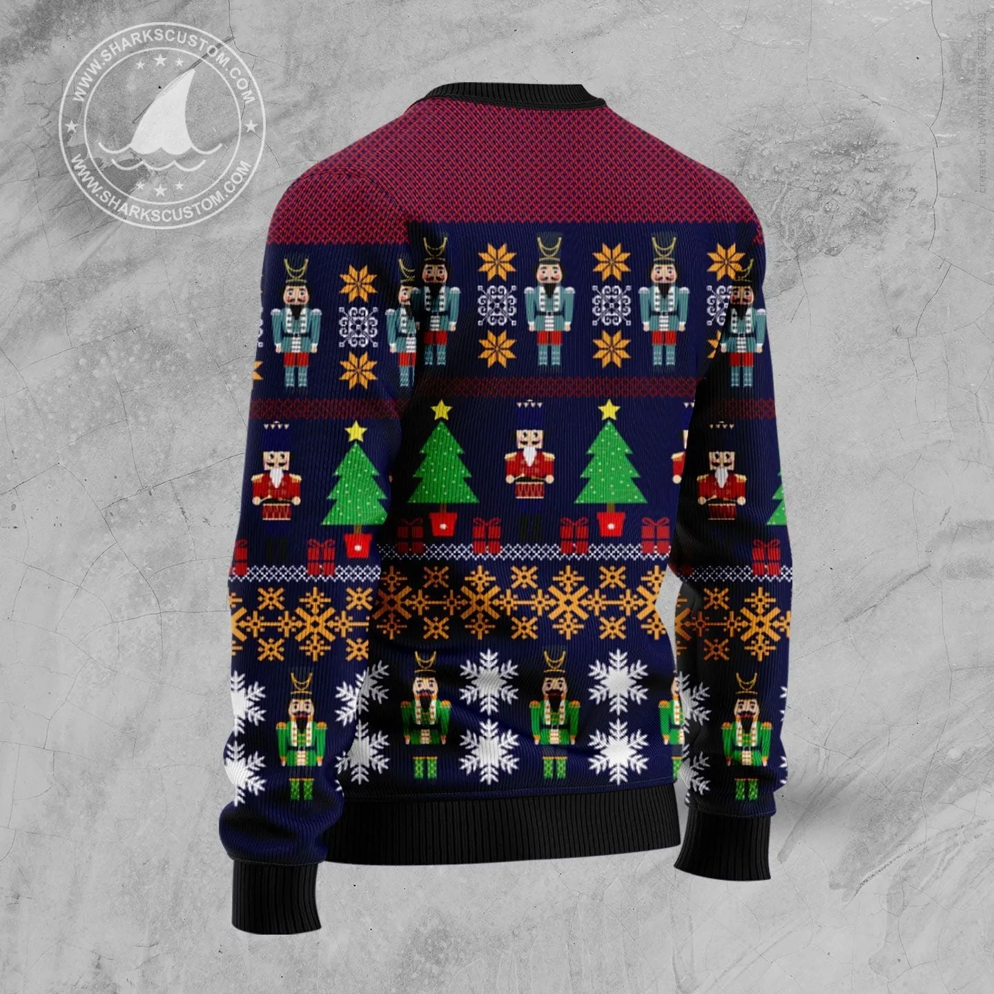 Ugly Sweater JulesRoche All-Over-Print Funny Holiday Wear