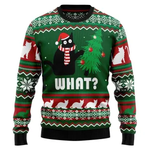 Ugly Sweater JulesRoche Cotton Blend All-Over Print