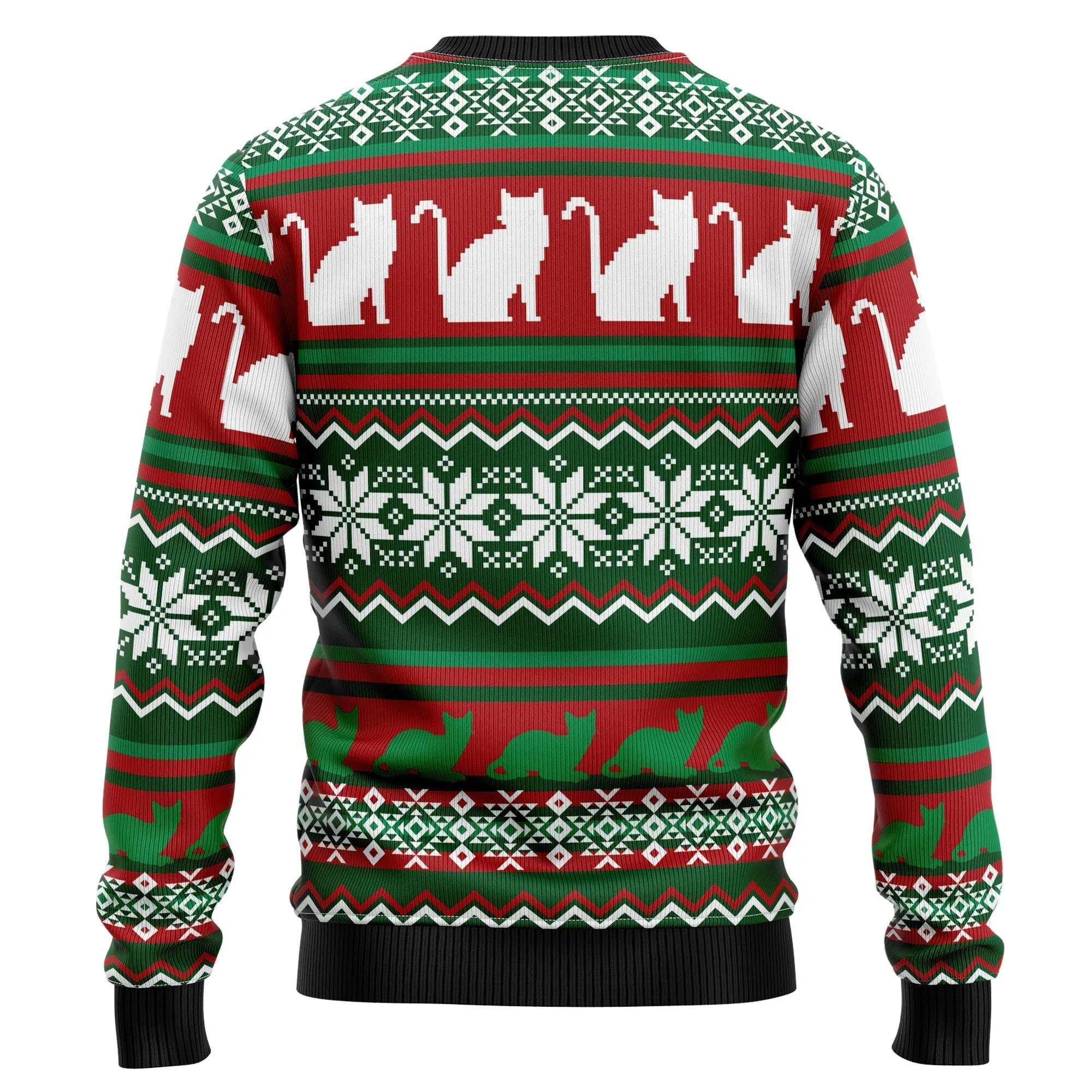Ugly Sweater JulesRoche Cotton Blend All-Over Print