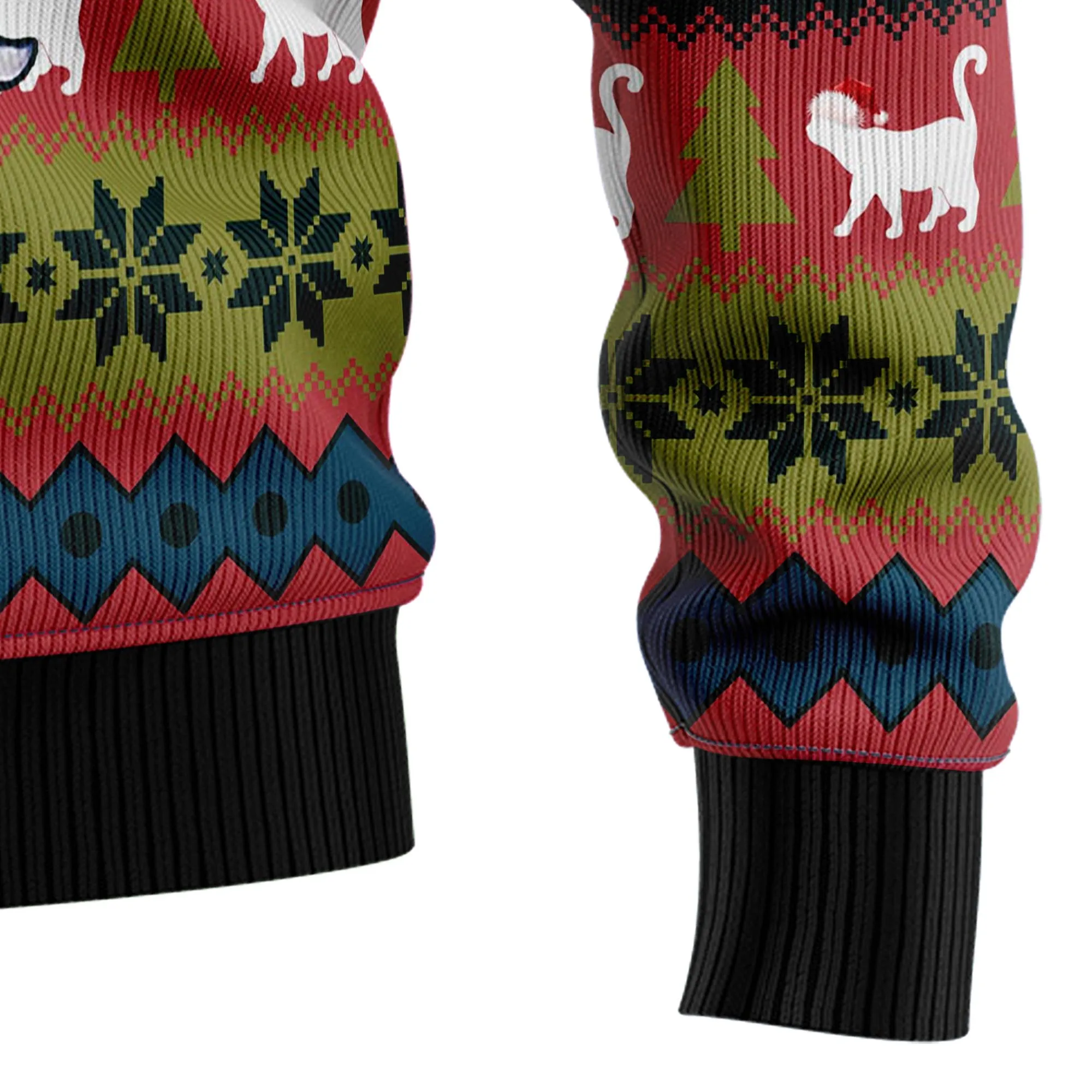Ugly Sweater JulesRoche Cotton Wool Blend Holiday