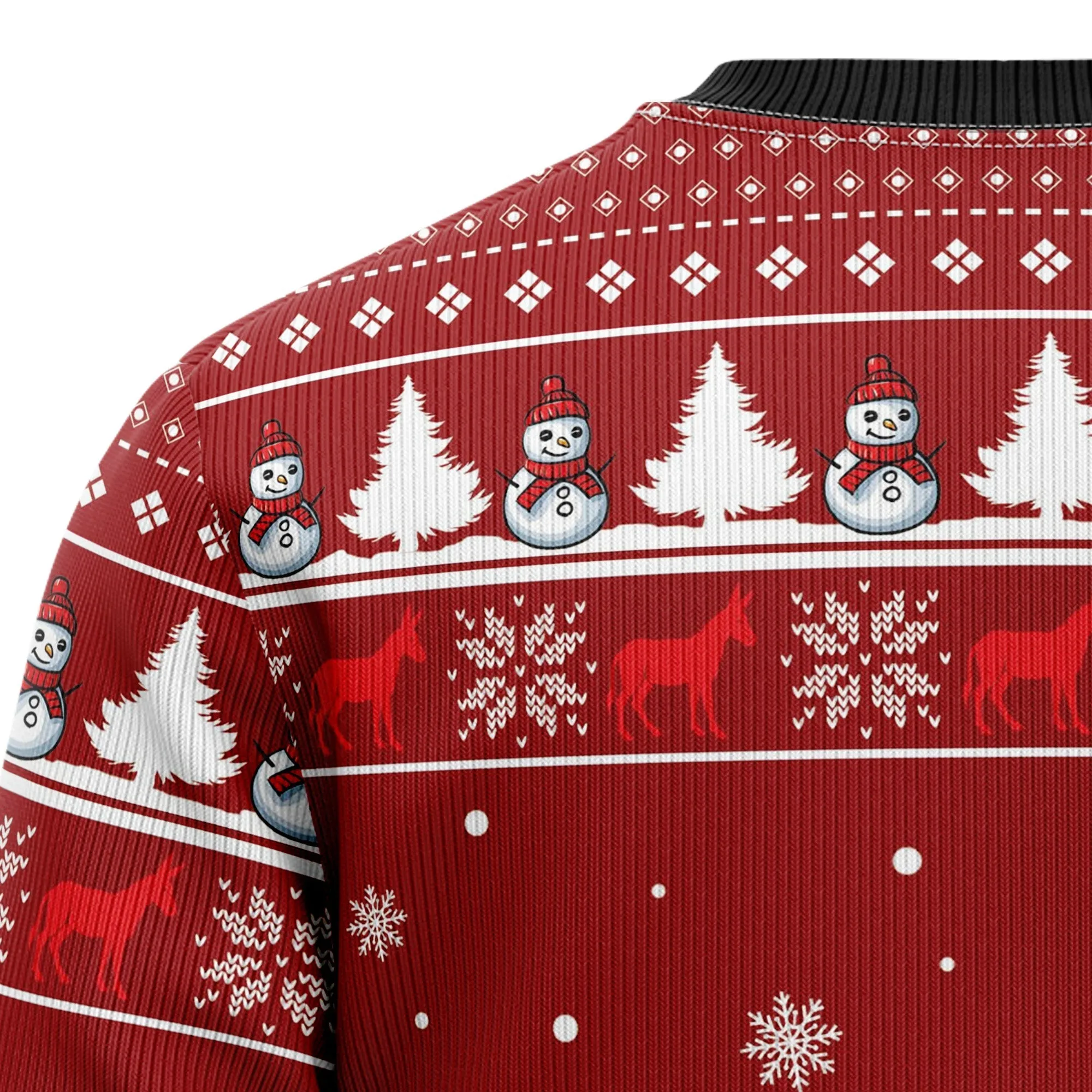 Ugly Sweater JulesRoche Warm All-Over-Print Holiday Gift
