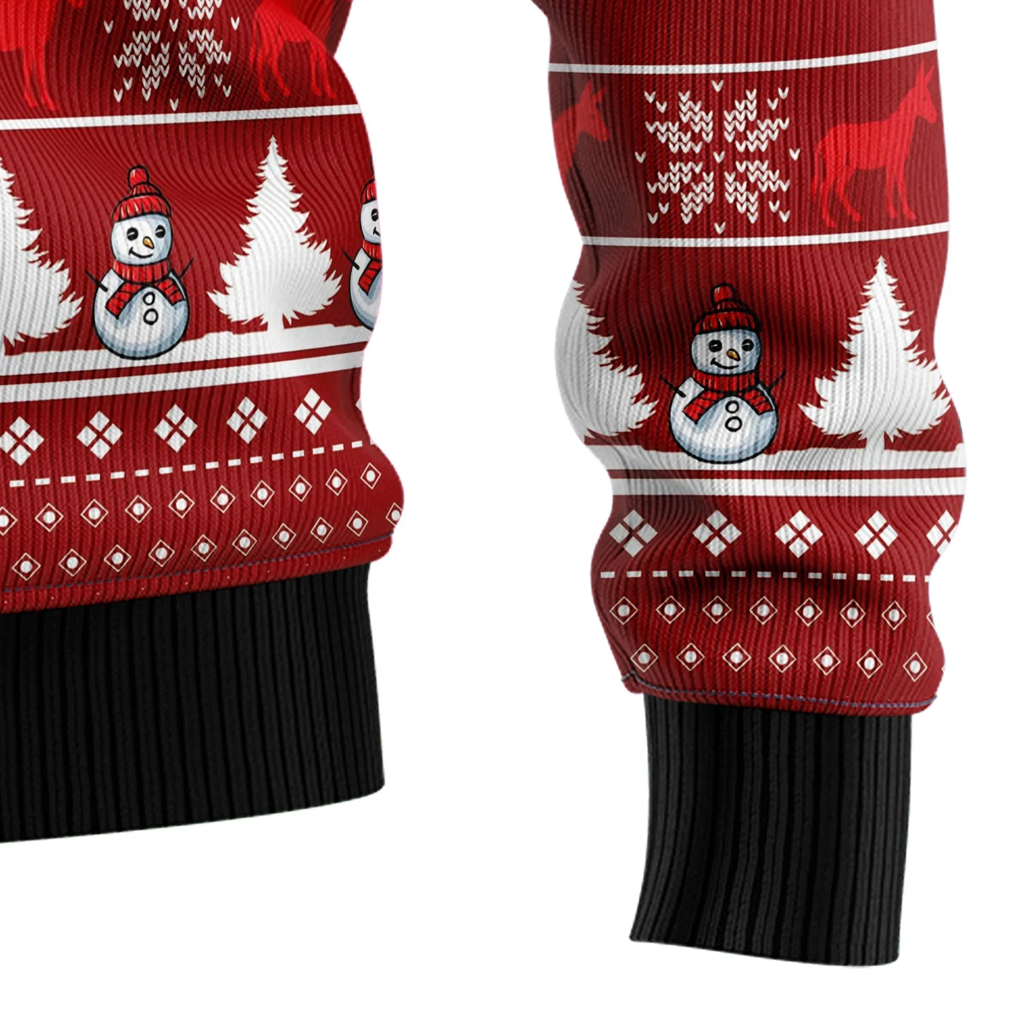 Ugly Sweater JulesRoche Warm All-Over-Print Holiday Gift