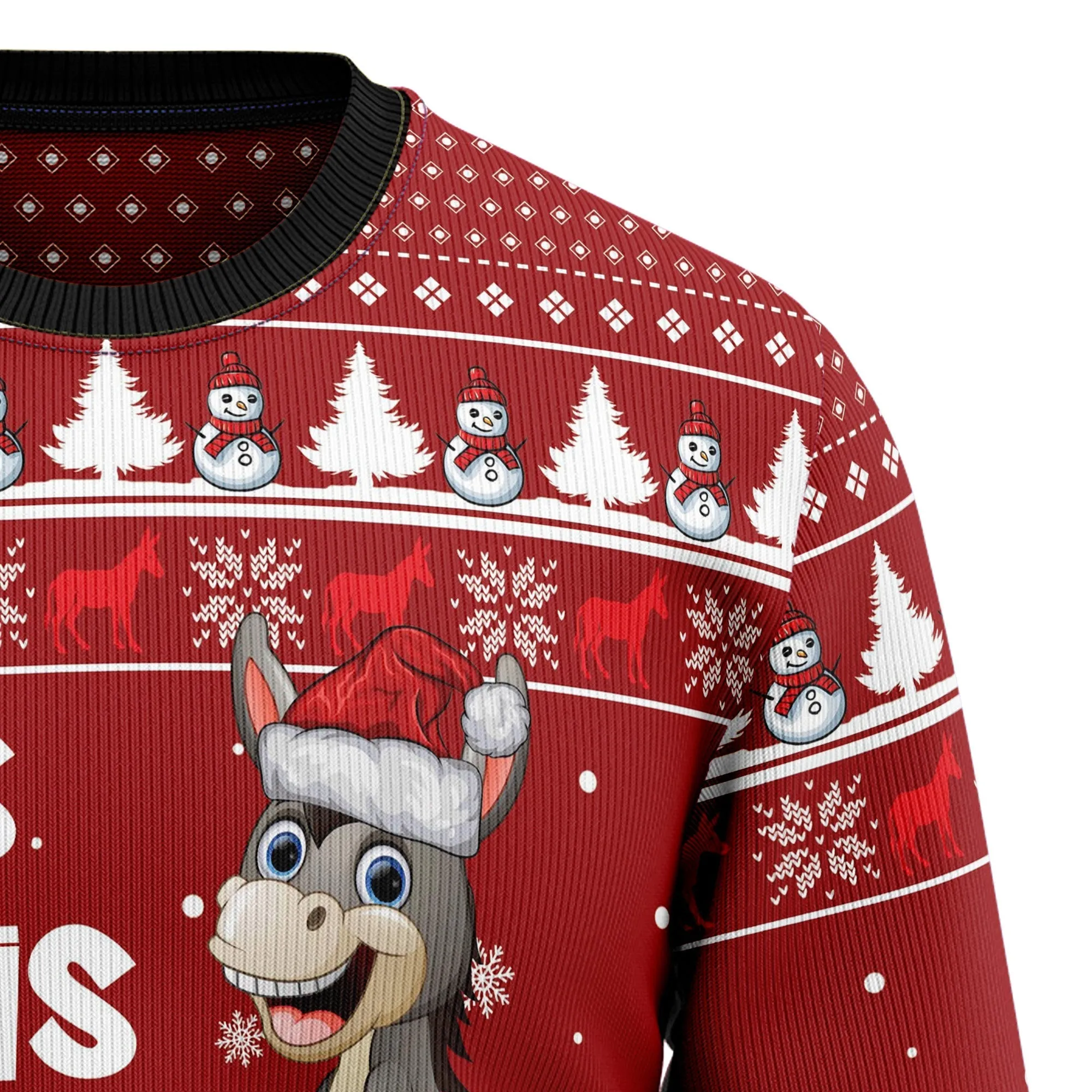 Ugly Sweater JulesRoche Warm All-Over-Print Holiday Gift